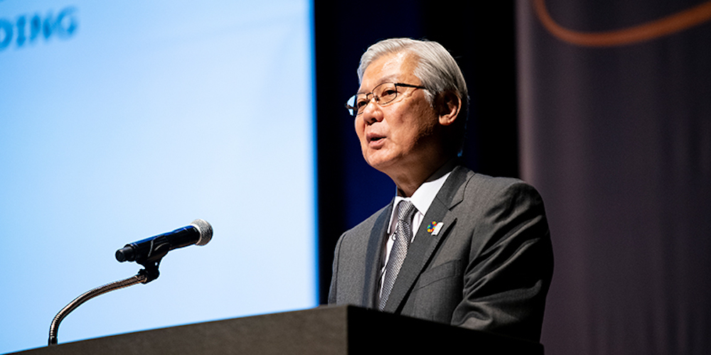 Takashi Niino, Président et CEO (Representative Director), NEC Corporation